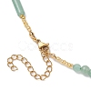 Natural Gemstone & Natural Pearl & Glass Seed Beaded Necklaces for Women NJEW-JN05094-6