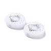 Opaque Acrylic Beads X-OACR-G016-07F-3