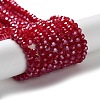 Electroplate Glass Beads Strands EGLA-R018-4mm-2-5