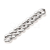 Handmade UV Plating Acrylic Curb Chains AJEW-JB00774-05-1
