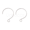 Tarnish Resistant 316 Surgical Stainless Steel Earring Hooks STAS-D183-03P-01-1