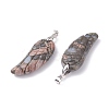 Natural African Opal Pendants G-I314-01P-08-3