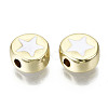 Alloy Enamel Beads X-ENAM-S122-031-RS-3