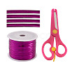 Pandahall Plastic Wire Twist Ties AJEW-TA0017-18E-9