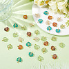 Transparent Acrylic with Iron Pendants PALLOY-HY00110-4