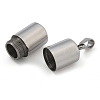 304 Stainless Steel Openable Urn Ashes Pendants STAS-M084-05F-3