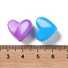 Two Tone Opaque Acrylic Beads X-SACR-I005-05D-3