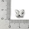 Brass Micro Pave Cubic Zirconia Beads KK-P283-19P-3