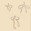 12Pcs 3 Styles Brass Pendants KK-BBC0020-27-6