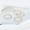 4Pcs 201 Stainless Steel Finger Rings for Women RJEW-LP0008-16G-3