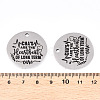 Non-Tarnish 201 Stainless Steel Pendants LS-STAS-T064-38P-24-3