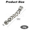 304 Stainless Steel Ends with Chain FIND-CJC0012-141B-2
