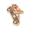 Thanksgiving Day Alloy Pendants ENAM-R007-01G-12-2