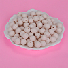 Round Silicone Focal Beads SI-JX0046A-125-3