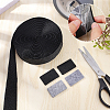 Nylon Reusable Cable Straps Cable Ties & Felt Pad Stickers FIND-CA0003-65-4