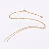 Electrophoresis Brass Necklace Making MAK-D020-01G-1