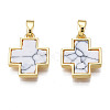 Real 18K Gold Plated Brass Pendants KK-N233-172A-01A-2
