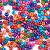 8/0 Baking Paint Glass Seed Beads SEED-S002-KM-2