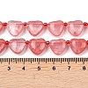 Cherry Quartz Glass Beads Strands G-NH0069-A06-5
