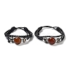 Natural Carnelian Multi-strand Bracelets BJEW-Q337-01D-1