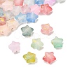 200Pcs Frosted Acrylic Charms OACR-FP0001-25-4