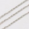 Tarnish Resistant 304 Stainless Steel Lumachina Chains CHS-K002-21C-1