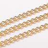 3.28 Feet Ion Plating(IP) 304 Stainless Steel Twisted Chains X-CHS-H007-24G-1