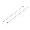 304 Stainless Steel Head Pins STAS-T065-35mm-20P-2