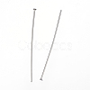 Tarnish Resistant 304 Stainless Steel Flat Head Pins X-STAS-D448-A-013P-1