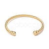 Classic Rack Plating Brass Cuff Bangles BJEW-E071-10G-2