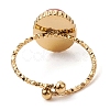 Oval Natural & Synthetic Gemstone Finger Rings RJEW-JR00748-01-5
