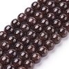 Natural Garnet Bead Strands G-A038-B-1