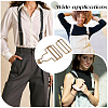 6Bags Adjustable Alloy Buckle FIND-CP0003-92C-5