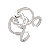 304 Stainless Steel Open Cuff Rings for Women RJEW-A079-04C-P-4
