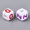 Opaque Acrylic Beads SACR-N020-04M-01-3