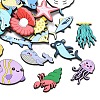 Ocean Theme PVC Plastic Cabochons PL-CBAEA65-05-1