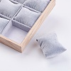 Cuboid Wood Bracelet Displays BDIS-K003-01-3