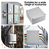 Outdoor Waterproof ABS Plastic Cable Boxes CON-WH0089-232A-5