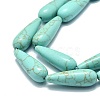 Synthetic Turquoise Beads Strands G-E576-38-3