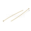 Brass Ball Head Pins KK-H502-03G-G-2