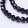 Glass Beads Strands EGLA-J042-8mm-08-1