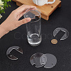 8 Sets Transparent Acrylic Blank Tumbler Topper TACR-BC0001-15-3