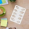 Large Plastic Reusable Drawing Painting Stencils Templates DIY-WH0202-095-3