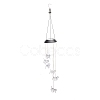 LED Solar Powered Dog Wind Chime HJEW-I009-04-1
