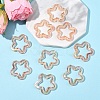 20Pcs Transparent Acrylic Pendants MACR-YW0004-18C-1