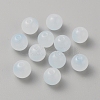 Two Tone Baking Paint Glass Beads GLAA-WH0031-62I-1