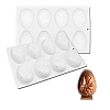DIY Half Easter Surprise Eggs Food Grade Silicone Molds DIY-E060-03G-1
