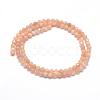 Natural Sunstone Beads Strands G-E411-13B-4mm-2