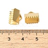 304 Stainless Steel Ribbon Clamp Ends STAS-J011-08G-3