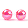 Transparent Acrylic Beads MACR-T046-01E-16-3